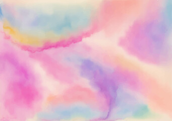 Pink watercolor abstract background. Watercolor pink background. Abstract pink texture.