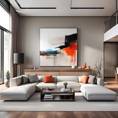 Modern Minimalist Living Room