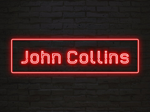 John Collins のネオン文字