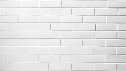 Naklejka premium BACKGROUND WHITE BRICK WALL