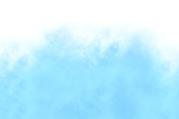 blue smoke or fog rising on a white background. Vapor in air, dark blue steam flow. Vector illustration. - obrazy, fototapety, plakaty