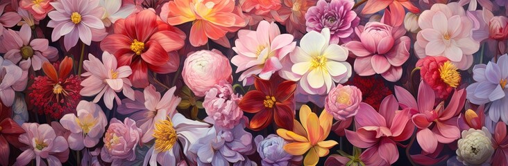 Vibrant Bouquet of Colorful Flowers