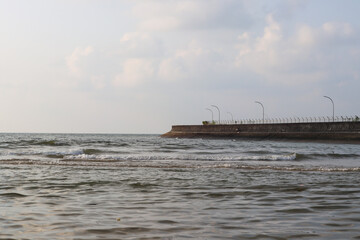 storm on the sea