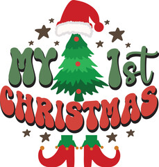 Fototapeta premium My 1st Christmas