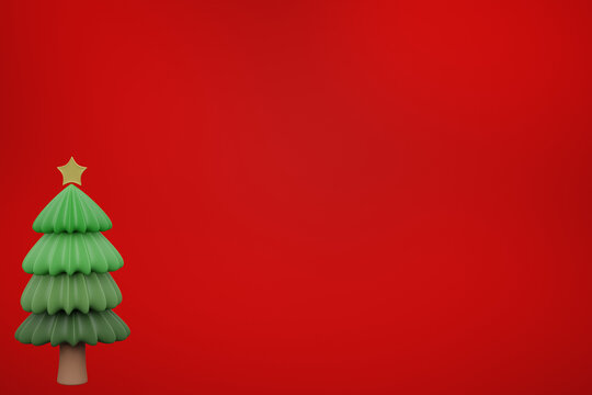 christmas tree, 3D