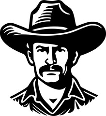 Western - High Quality Vector Logo - Vector illustration ideal for T-shirt graphic