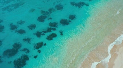 Bird's-eye view of the sea