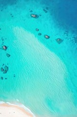 Bird's-eye view of the sea