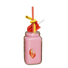 Smoothies Juice 3D Illustration Pack