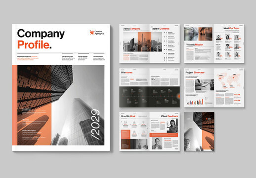 Company Profile Brochure Layout