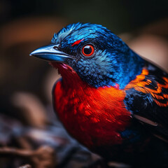 blue and yellow macaw bird animal bright colors