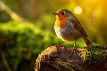 Little bird animal colorful