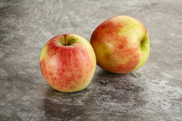 Sweet juicy ripe organic apples