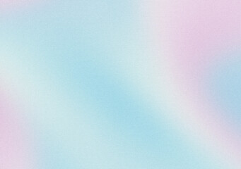 pastel blue pink , grainy noise grungy spray texture color gradient rough abstract retro vibe background shine bright light and glow , template empty space