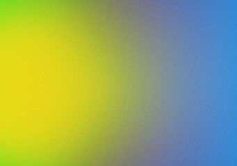 shine neon yellow blue , grainy noise grungy spray texture color gradient rough abstract retro vibe background shine bright light and glow , template empty space