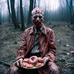 Zombie donut 