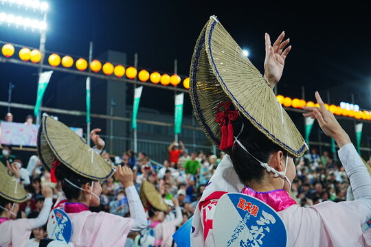 Awaodori Dance Festival in Tokushima, Japan - 日本 徳島 阿波踊り