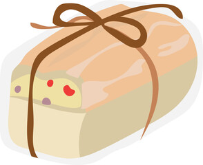 White bread illustration
