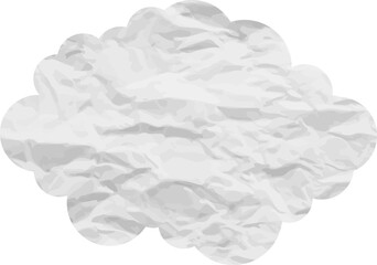 cloud paper art