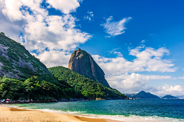 Sugarloaf Mountain, one of the main and best-known tourist attractions in Rio de Janeiro