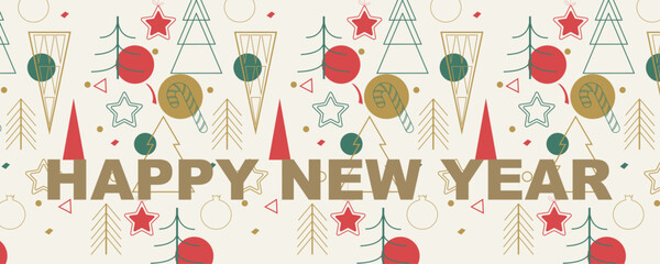 Happy New Year card.