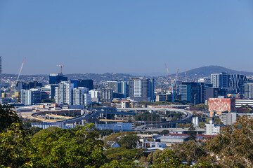 Fototapeta premium City View in Brisbane Australia