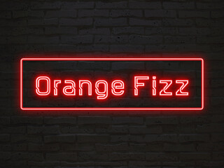 Orange Fizz のネオン文字