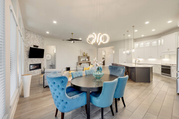 Fototapeta premium a home dining room 