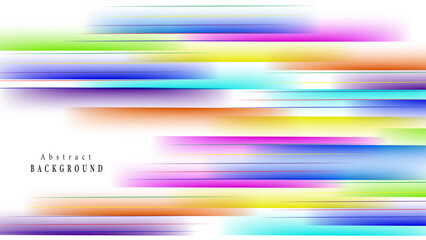 Colorful lines background with gradient color. Shiny moving lines design element. Futuristic technology concept.