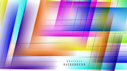 Fototapeta premium Colorful lines background with gradient color. Shiny moving lines design element. Futuristic technology concept.
