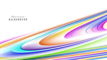 Abstract colorful lines background. Geometric stripe line art design. Modern shiny color gradient lines. Futuristic technology concept.