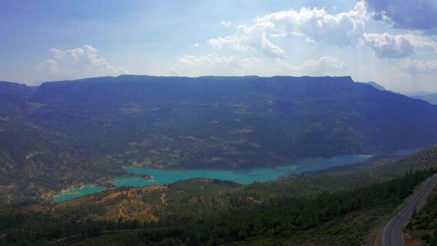 Aerial, Landscapes In Karaman Region, Turkey