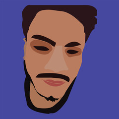 Print photography editing illustration.