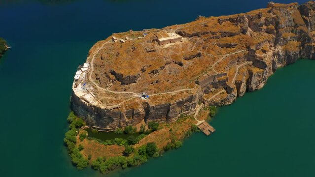 Aerial, Rumkale Viewpoint, Turkey