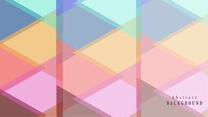 Abstract low poly colorful background. Triangular abstract background. Vector illustration.