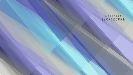 Fototapeta premium Minimal light color background with translucent triangles. Vector illustration.