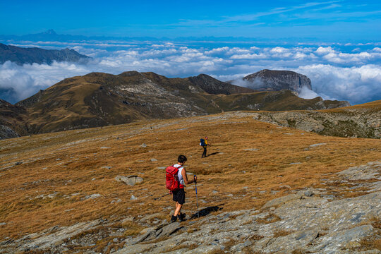 Trekking autunnale in Valle Ellero, cuore delle Alpi Marittime, tra la Cima delle Saline e la Vetta Pian Ballaur