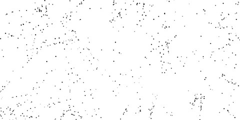 Grunge old detailed black abstract texture. Dots, spots, splashes, ink. Vector background.