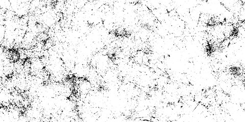 Grunge old detailed black abstract texture. Dots, spots, splashes, ink. Vector background.