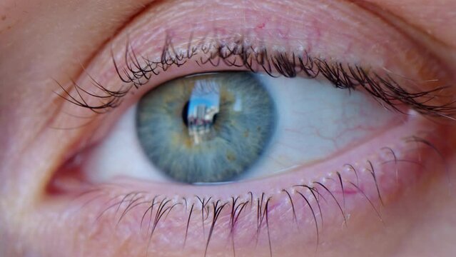 Macro close up of an woman eye