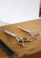 美容師のハサミ