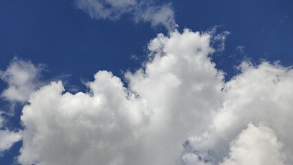 blue sky with clouds