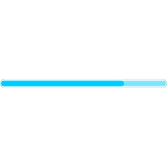 Obraz premium Futuristic Progress Loading Bar