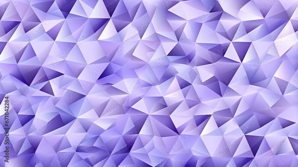 Poster a very pretty purple and white background with many different shapes. generative ai