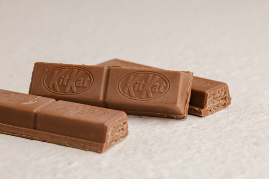 Kit Kat chocolate bar.