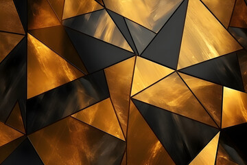 Golden Geometric Art Background A Versatile Texture for Design, Print, Wallpaper, Posters, Cards, Murals, Rugs, Hanging Pictures