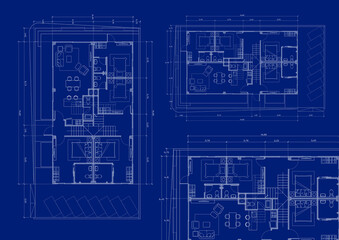 Write a blueprint architecture for building.