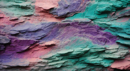 colorful texture of concrete wall banner