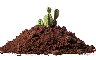 Ideal Cactus Plant Soil Transparent PNG - obrazy, fototapety, plakaty