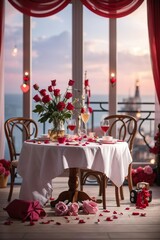 dinner table in restaurant
valentine's day.gifts for loved ones
